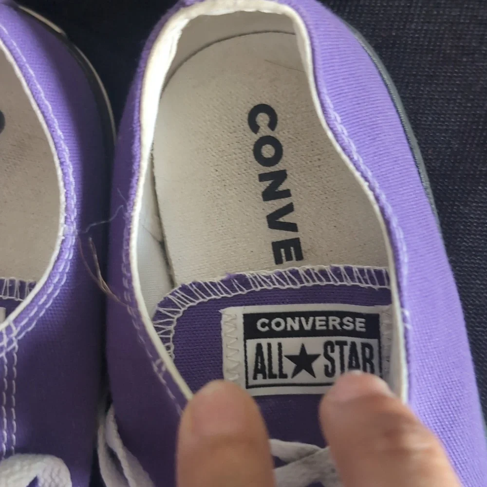 Converse Purple Low-Top Sneakers Men Size 6.5